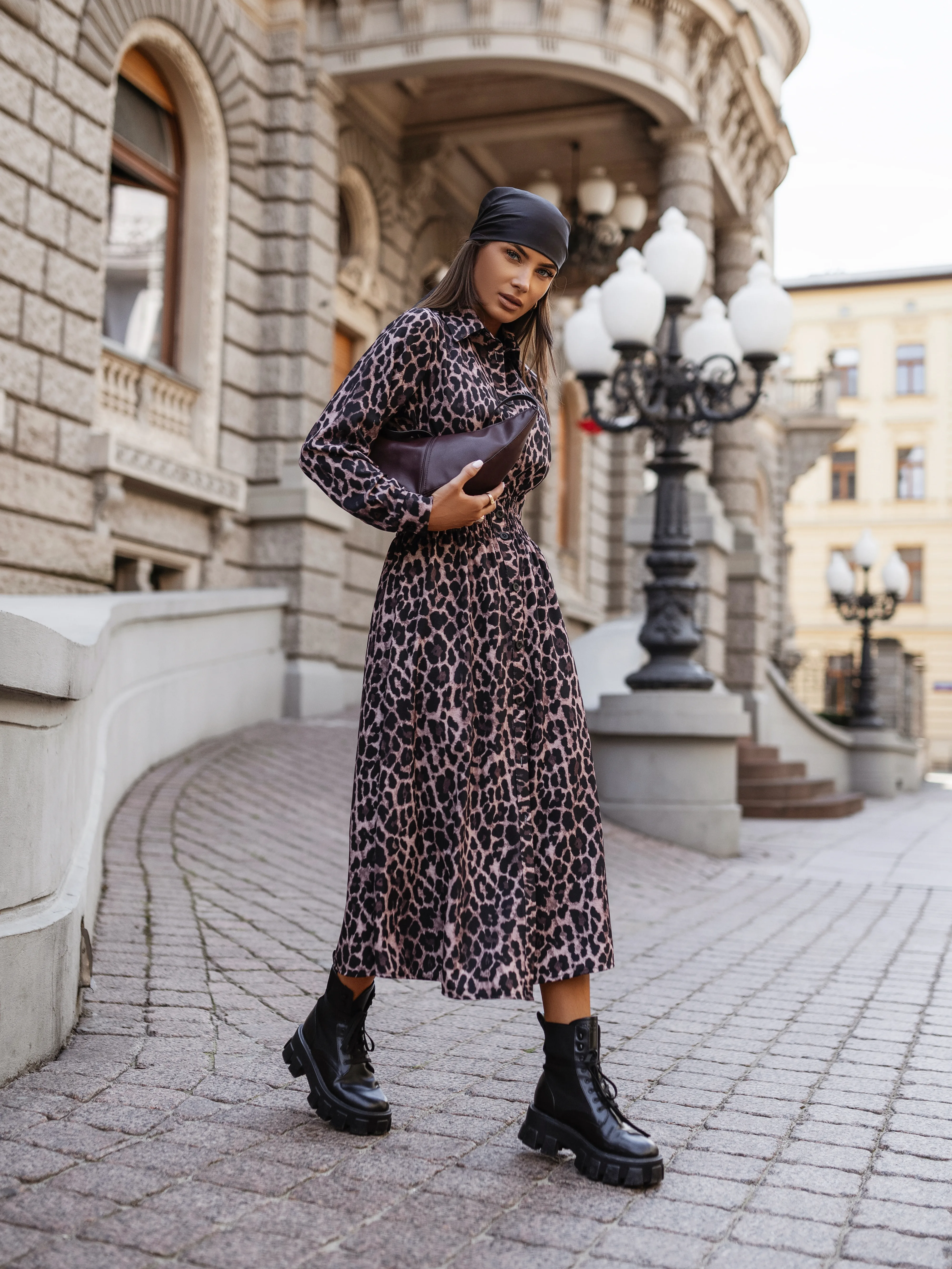 Sukienka DARIA - Print - obrazek 3